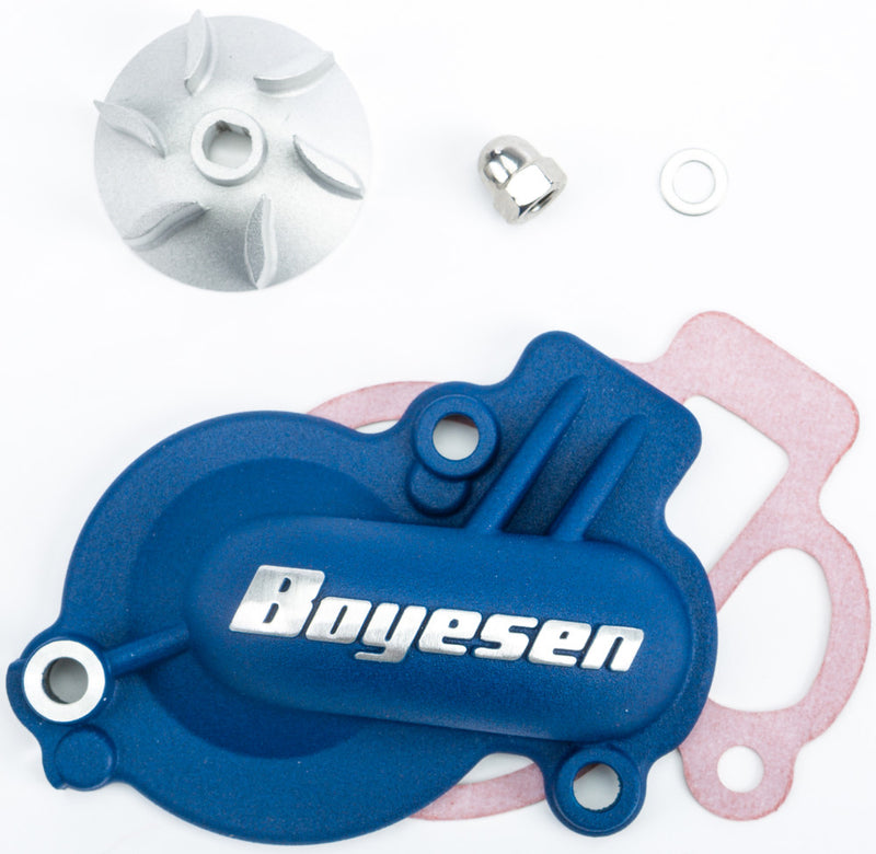 Boyesen 59-8625AL WPK-45AL WATERPUMP COVER & IMPELLER KIT BLUE