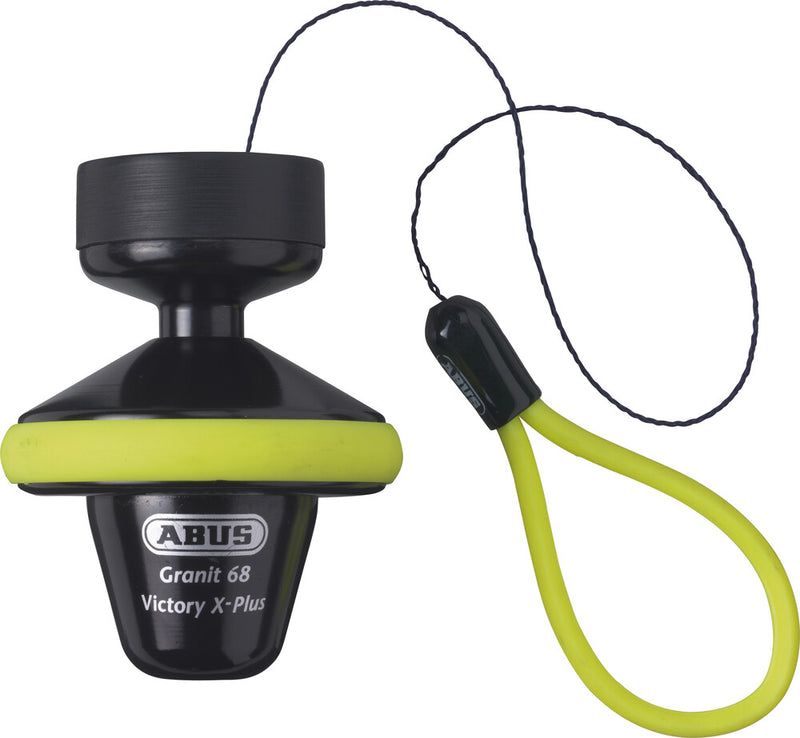 Abus 57-056564 56564 GRANIT VICTORY 68 DISC LOCK ROLL UP YELLOW