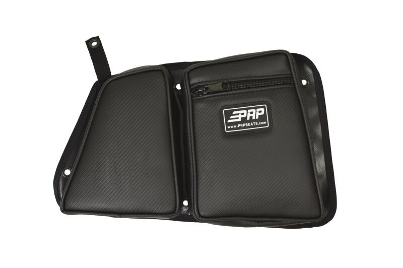 PRP Seats E41-210 PRP Polaris RZR Rear Door Bag With Knee Pad For Polaris Rzr/(passenger Side)- Black - Photo - Primary
