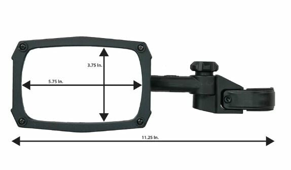 Atv Tek 45-2657 UTVMIR1 MIRROR ANTI-VIBE UTV