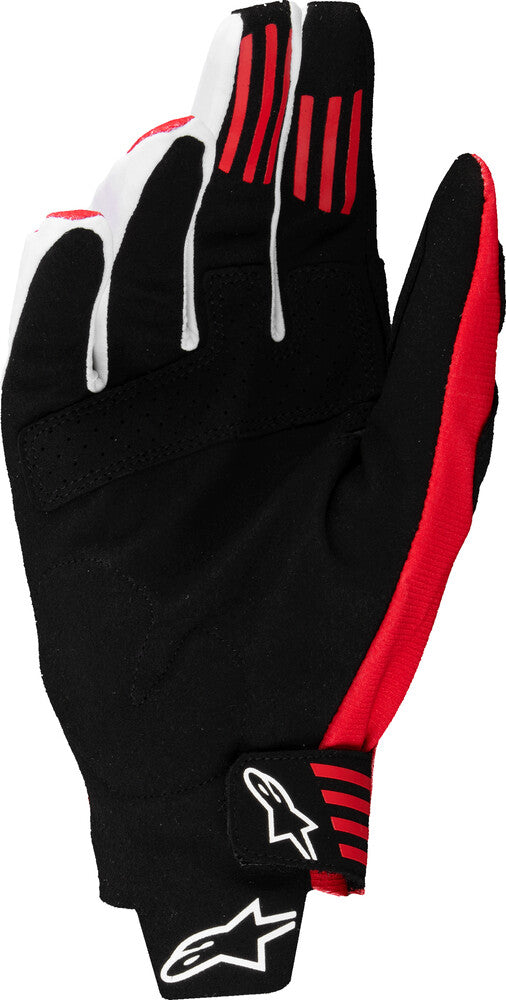 Alpinestars 482-00031L 3560125-1303-L TECHSTAR GLOVES BLACK/BRIGHT RED LG