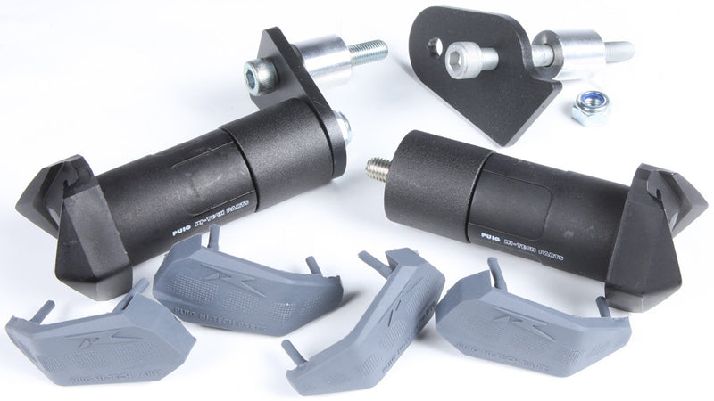 Puig Hi-Tech Parts Frame Sliders R19 Black - 4962N Suzuki 650 Gladius / 650 / 650X 2017-2022