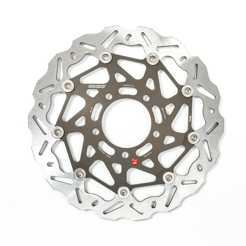 Braking SK2 Directional Rotor Left - WK124L Triumph Bonneville 865 / Bonneville / 865 Speedmaster / Speedmaster 2007-2015