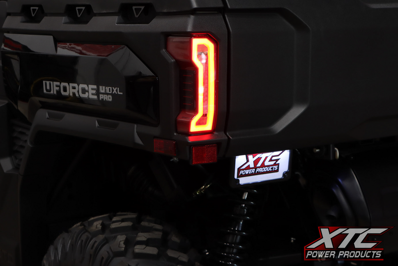 Xtc Power Products 630-1354 CFM-U10-LF6BK LICENSE PLATE W/ LED