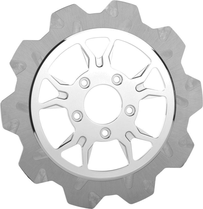 Lyndall Brakes 576-07718 2003-1058 B-52 FR 11.8 ROTOR CHR/SILVER CROWN CUT