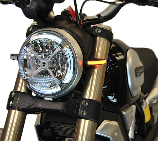 New Rage Cycles Front LED Turn Signals DUC - S1100-FB Ducati Scrambler 2018-2022