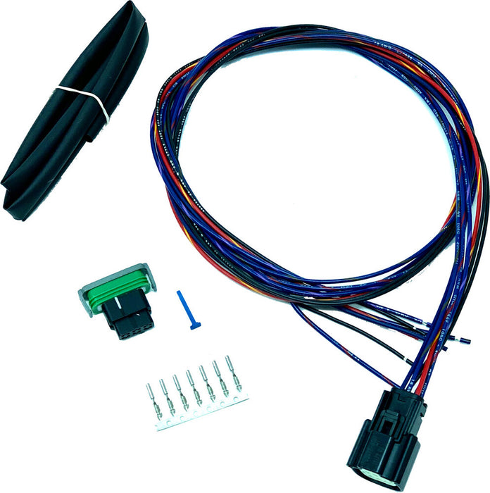 Namz Custom Cycle 850-08764 NRFH-03 REAR FENDER HRNSS 6-PIN MOLEX W/12-PIN FNDR FASCIA CONN INC
