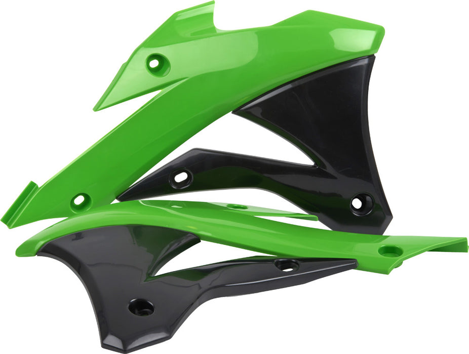 Polisport 64-4296 8417300001 RADIATOR SHROUD GREEN
