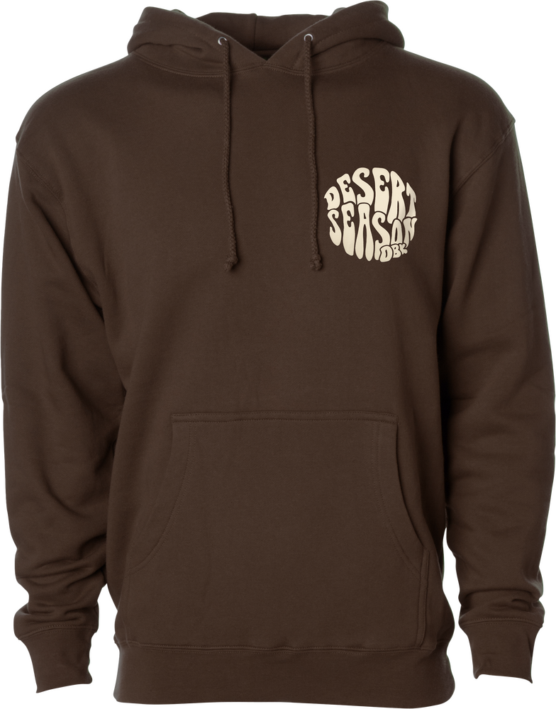 Dbk 325-00042YS YH-DESERTSSN-BRN-S DESERT SEASON YOUTH HOODIE BROWN YS