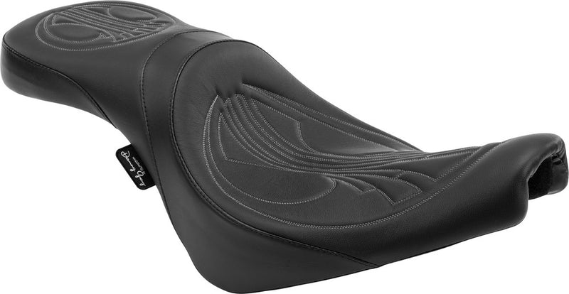 Danny Gray Weekday 2-UP XL Air Seat Fxst Flstf B - 20-111DAIR For Harley Softail 2006-2017