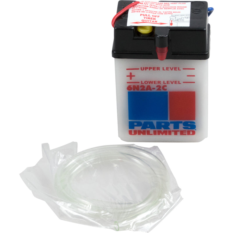 Parts Unlimited Battery - R6N2A-2C Honda ATV/UTV Models 1969-1978
