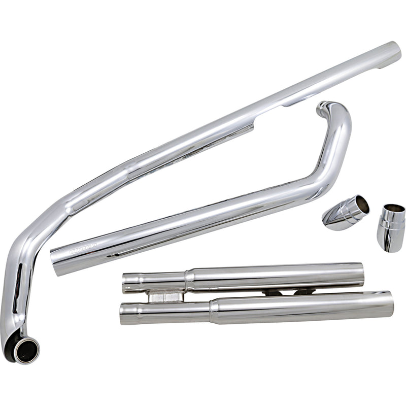 Cobra Speedster 2-Into-2 Exhaust System - 2817 Yamaha Star 1100 Custom 1999-2009