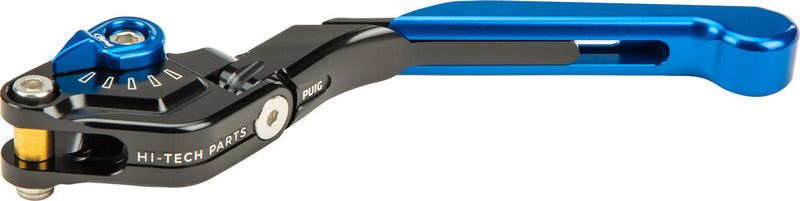 Puig Hi-tech Parts 561-00024B 24ANA LEVER CLUTCH EXTENDABLE/FOLDABLE BLUE