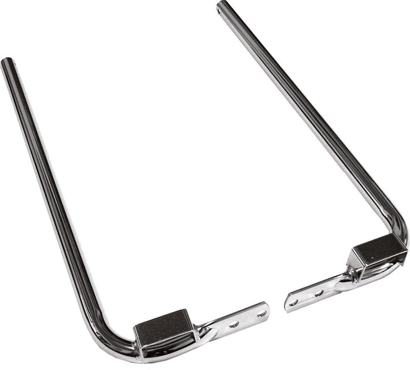 Harddrive 302261 Saddlebag Support Kit Chrome FLH FLT For Harley Touring 1985-2008