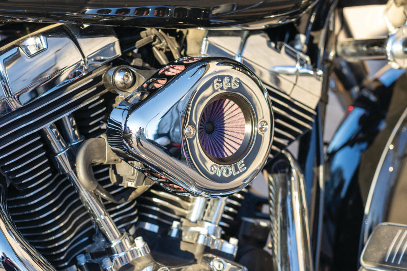 S&S Cycle 170-0719A 08-16 Touring/16-17 Softail Models Stealth Air Stinger Kit W/ Chrome Teardrop - User 1