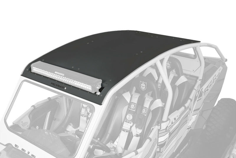 Pro Armor Asylum Roof With Light Bar Pocket Solar Black - P144R121SLR Polaris RZR 2014-2022