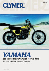 Clymer 27-M415 CM415 REPAIR MANUAL YAM 250-400