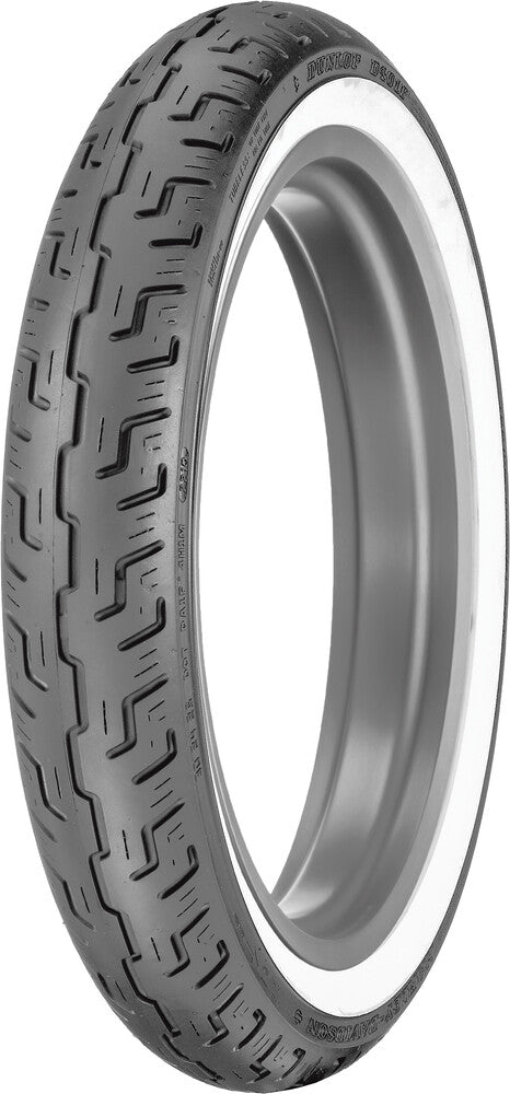 Dunlop Tire D401 Front 100/ 57H Bias TL WWW - 45064215 For Harley Dyna 2002-2019