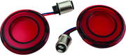 Kuryakyn 2906 Tracer L.e.d. Rear Turn Signal Insert Red Light Red Lens 1157 - Photo - Primary