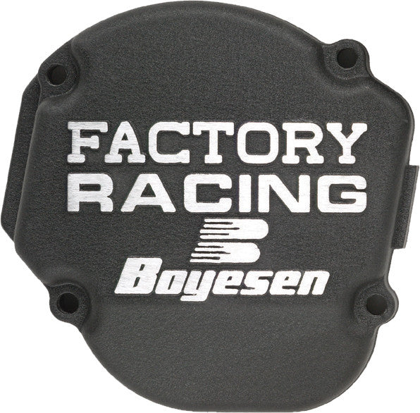 Boyesen Factory Racing Ignition Cover Black - SC-00B Honda CR80R / CR85R 1985-2007