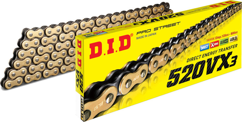 D.i.d 690-17106 520VX3G106FB 520VX3 106L GOLD