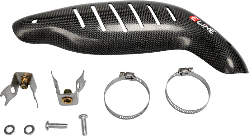 E-Line Accessories Carbon Fiber Heat Shields - MHS25017F KTM SX-F 250 / XC-F 250 2019-2022