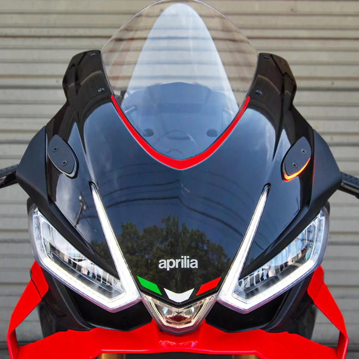 New Rage Cycles 565-0288 RSV4-MBO-25 MIRROR BLOCK OFF TURN SIGNALS APR