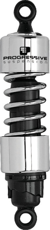 Progressive Suspension 412-4011C Progressive Harley 412 Series Shocks 11.5in - Chrome - User 3