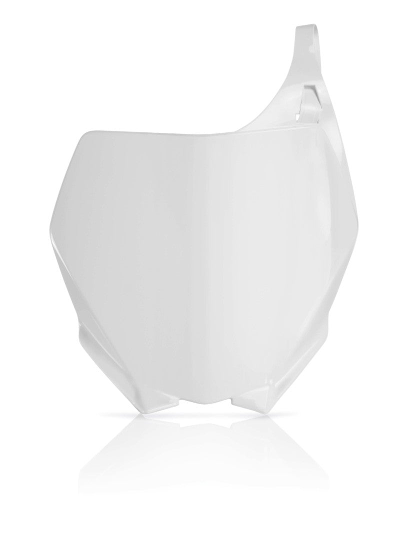 Acerbis 2042390002 06-12 Yamaha YZ/06-09 YZ250F/450F Front Number Plate - White - Photo - Primary