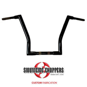 Road Glide Handle Bars Black & Chrome
