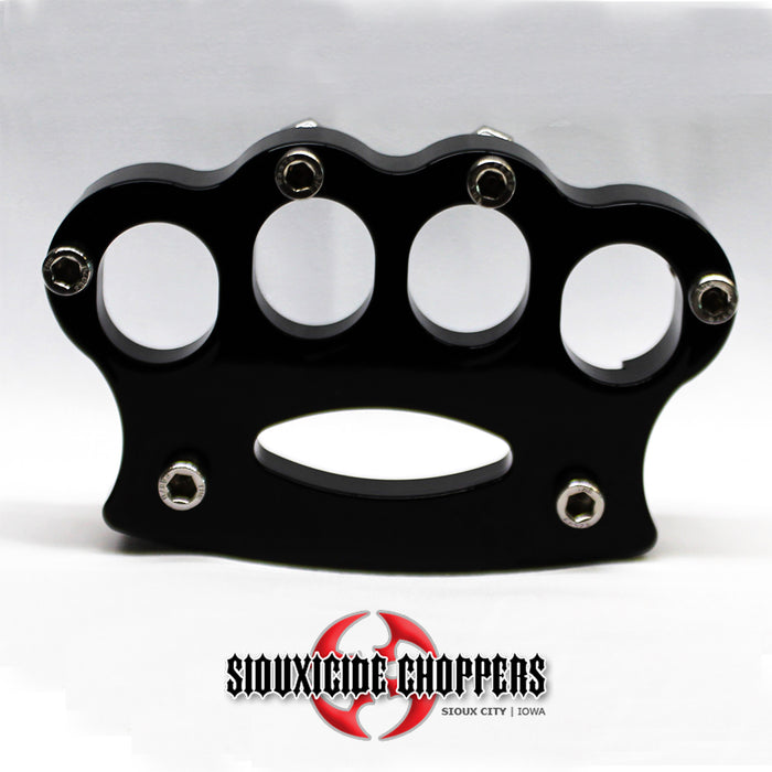 Brass Knuckle Brake Pedal Cover
