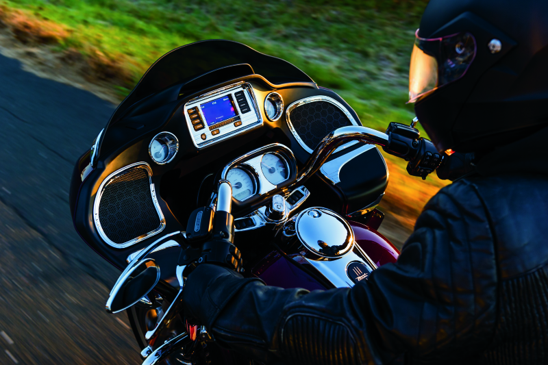 Kuryakyn 7385 Tri-line Speaker Accents For Road Glide Chrome - User 1