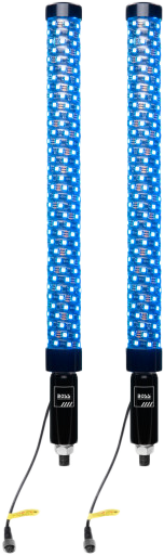 Boss Audio 63-9100 XP2PF BLUETOOTH 2" FAT LED WHIP 1 PR LED FAT WHIPS