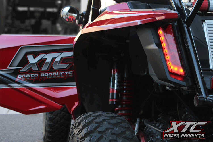 Xtc Power Products Auto Turn Signal Kit W Billet Lever AND Front DRL Lights Honda Talon - ATS-L-HON-S32-DRL Honda Talon 2019-2025