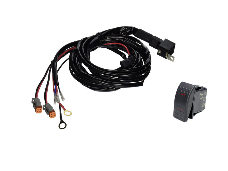 Tiger Lights 12-9399 TLMWH3 DUAL LIGHT HARNESS 4 PIN