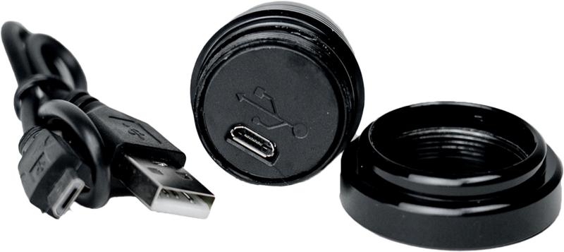 Axia 12-9500 DLSO-BK STICK ON LED DOME LIGHT USB RECHARGEABLE- BLACK