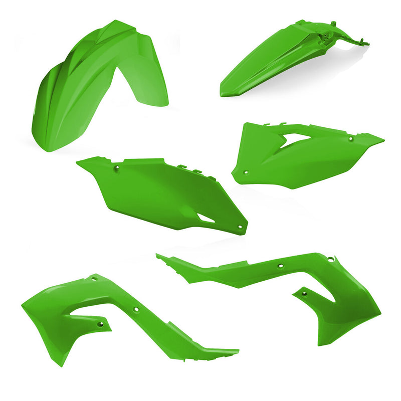 Acerbis Plastic Kit Green - 2736280006 Kawasaki Dirt Bikes 2019-2024