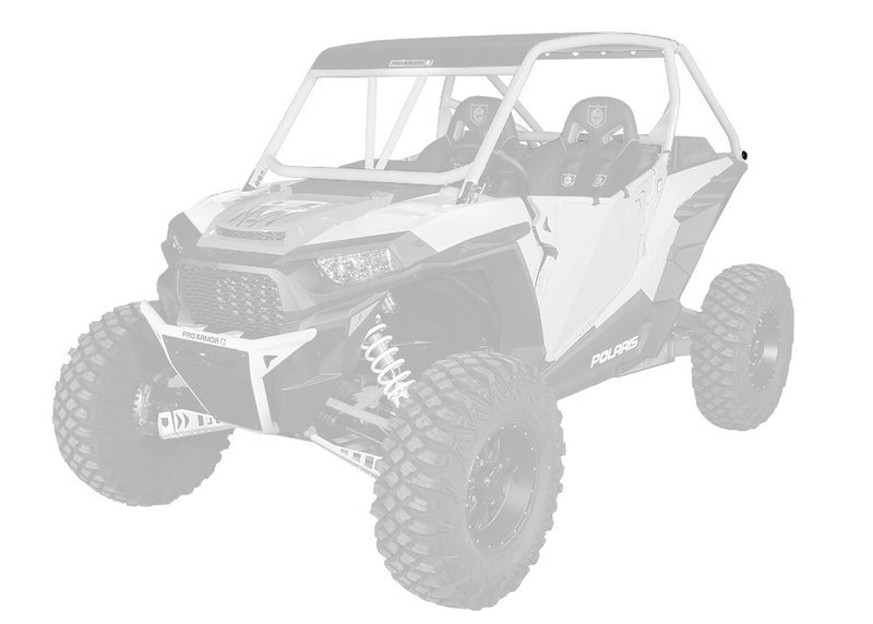Pro Armor Baja Cage With V Intrusion White - P141C025WH-133 Polaris RZR 2014-2018