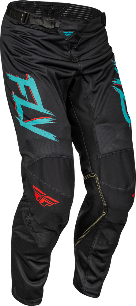 Fly Racing Kinetic Mesh Rave Pants RED Black Mint SZ 32