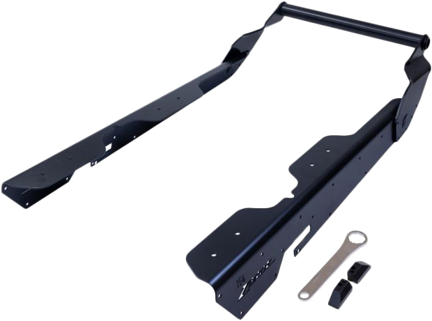 Zbroz 249-80404BK K40-0724551-01 REAR BUMPER BLACK AC CATALYST 154"