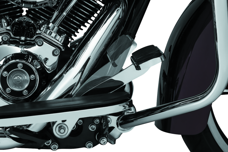 Kuryakyn 9670 Extended Brake Pedal 14 And Up Touring W/o Fairings Chrome - User 1