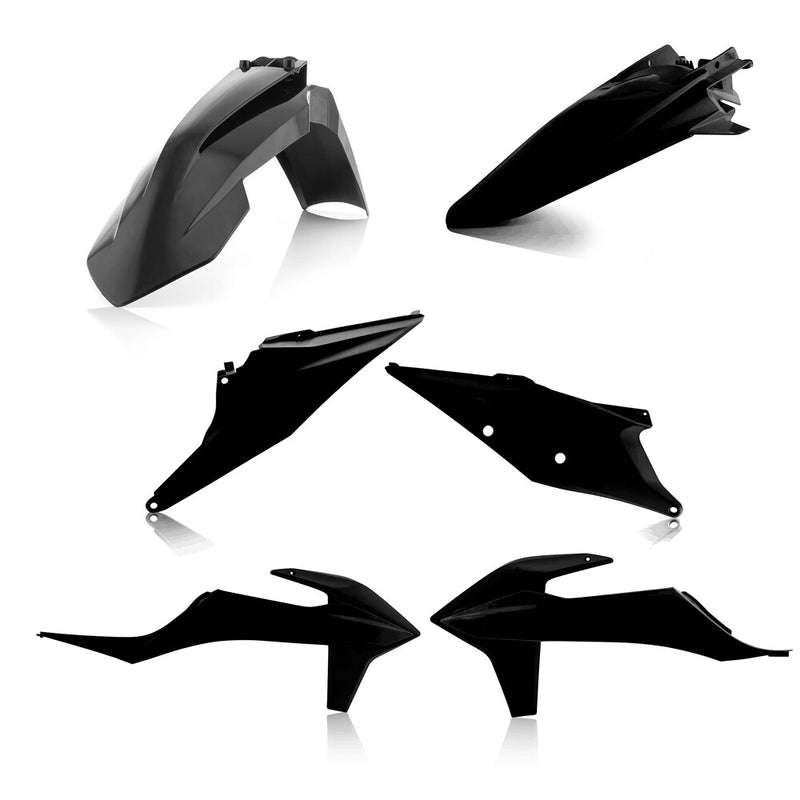 Acerbis Plastic Kit Black - 2791560001 KTM Dirt Bikes 2020-2023