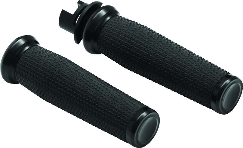 Kuryakyn 5945 Thresher Grips 14-17 Models Indian Black - User 1