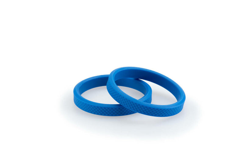Puig Hi-tech Parts 561-3667B 3667A FRAME SLIDER RINGS VINTAGE BLUE