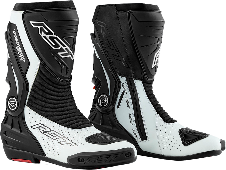Rst 556-3690141 103690WHI-41 WOMENS TRACTECH EVO D3O BOOT BLACK/WHITE 9.5