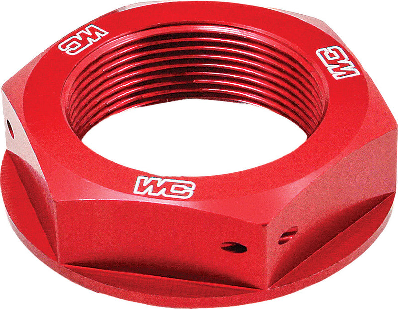 Works 66-24305 24-305 STEERING STEM NUT (RED)