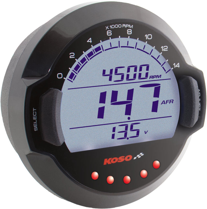 Koso North America 27-5751 BB642W30 AIR/FUEL RATIO METER 6FT CABLE