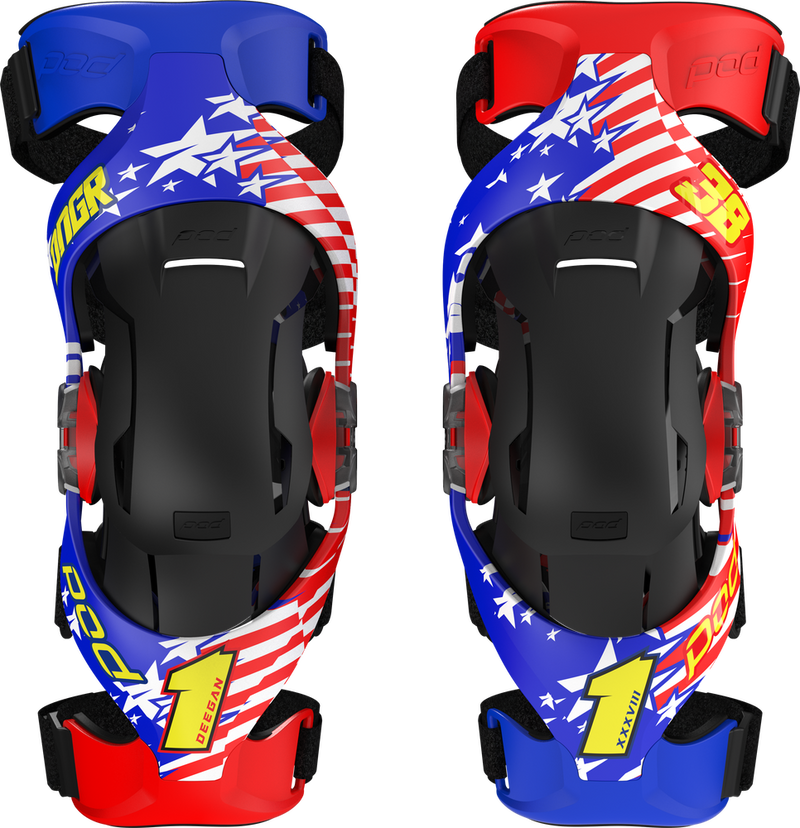 Pod 664-0455X K4027-DBLE2-XL/2X K4 2.0 LE KNEE BRACE (PR) DANGER BOY V2 XL/2X