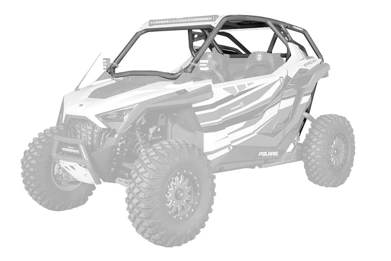 Pro Armor PRO XP Cage With NO Intrusion Titanium Metallic - P199C049TM Polaris RZR 2020-2022