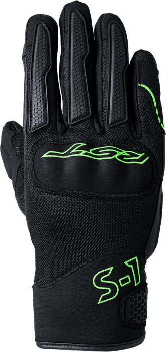Rst 556-3182009 103182NEO-09 S1 MESH CE GLOVE BLACK/NEON GREEN MD